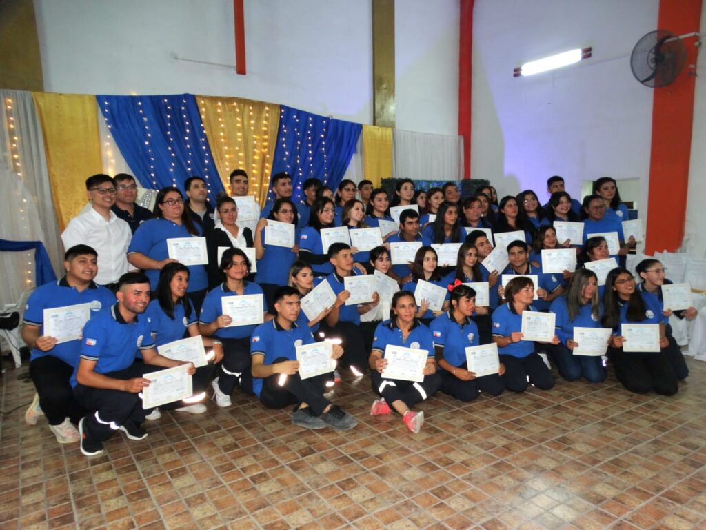 La Academia WMI Global de Clodomira celebró el egreso de una nueva camada de auxiliares paramédicos