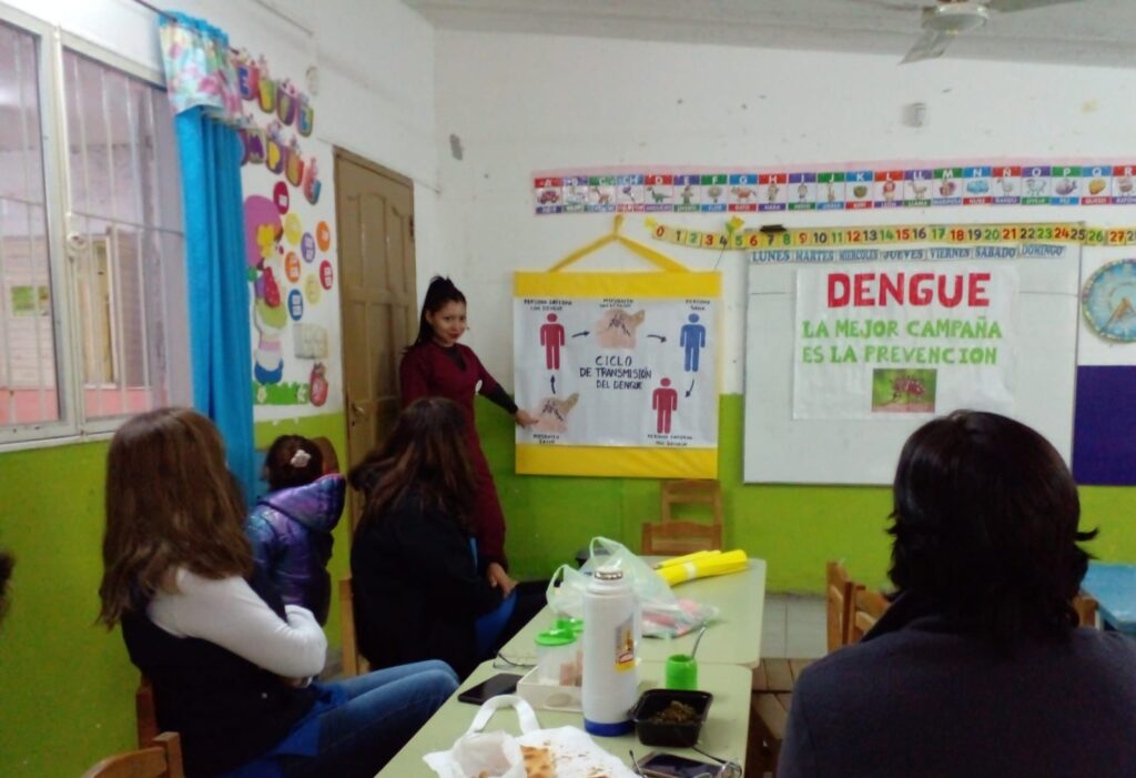 Capacitan sobre Dengue en el Jardín de Infantes “Santa Rita
