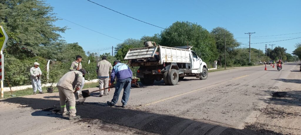 Restablecen lomadas en distintos puntos de la Ruta 89