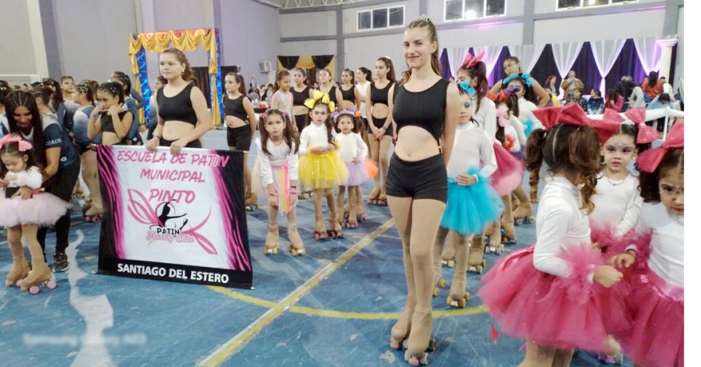 Más de 200 patinadores de toda la provincia compitieron en Pinto