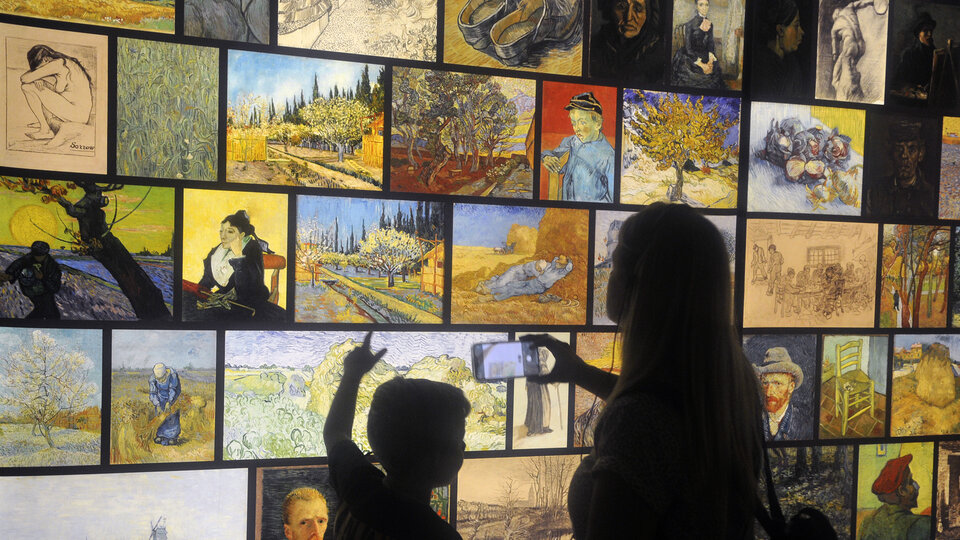 La muestra interactiva “Metaverso van Gogh” exhibirá el uso de tecnología avanzada en el CCB