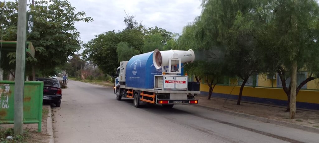 Continuarán las fumigaciones en la ciudad Capital