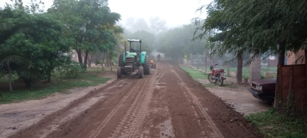 Nivelación y ensanchamiento de calles en un amplio sector de San Ramón