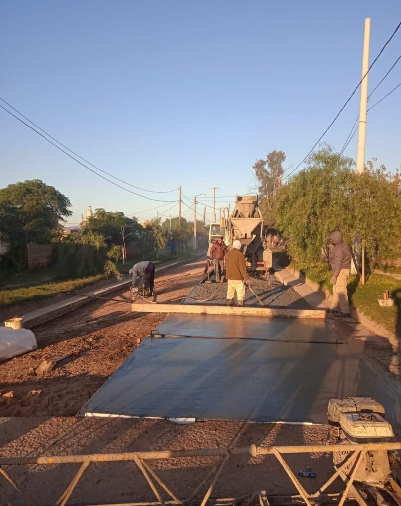 En Bandera avanzan con importantes obras públicas