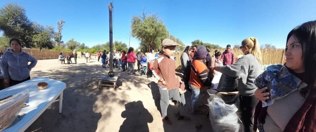 Más de 50 familias de zona rural, cercana a Beltran recibieron asistencia Más de 50 familias de zona rural, cercana a Beltran recibieron asistencia