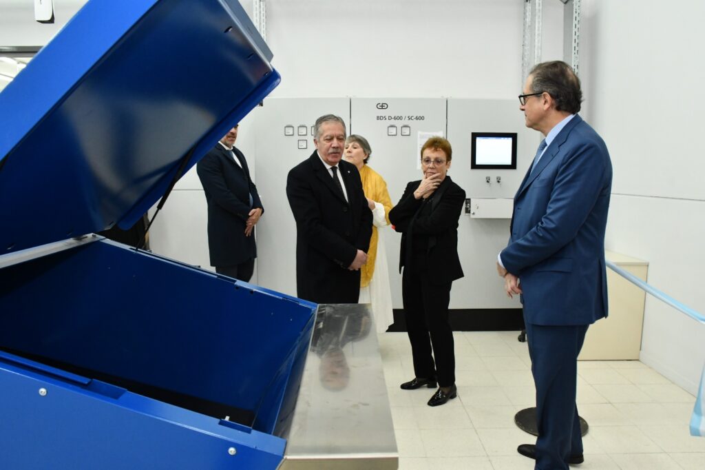 El Banco Central abrió en Santiago un centro de logística para el norte y centro del país