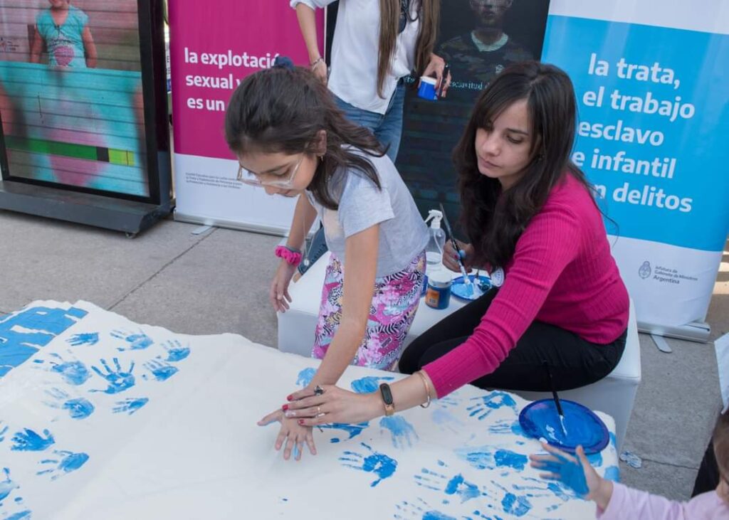 Realizan actividades de concientización para erradicar la Trata de Personas