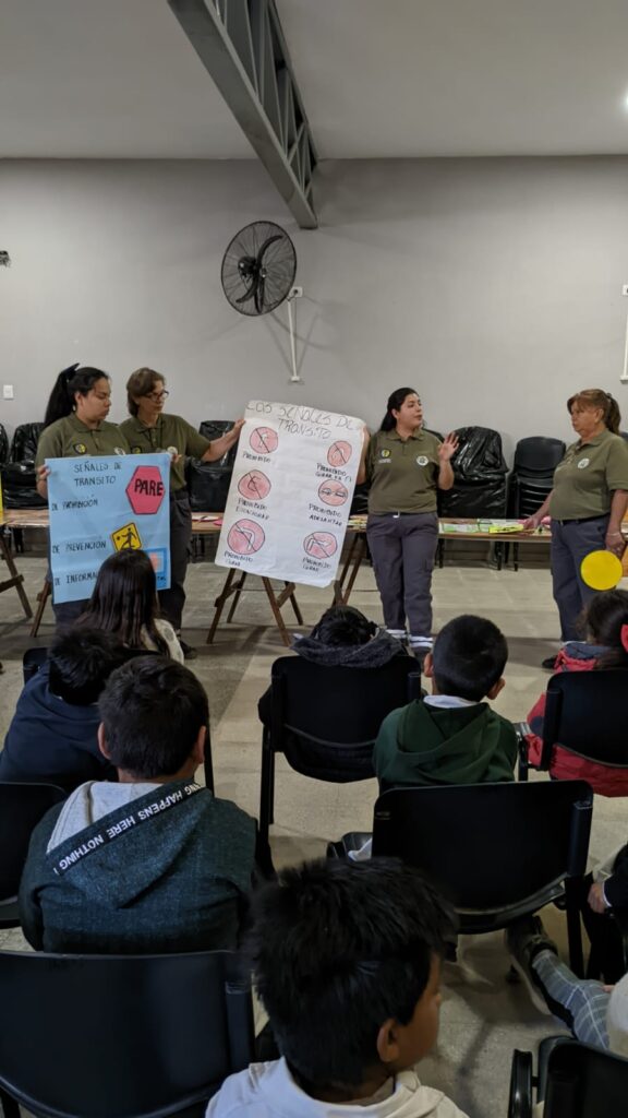 Desarrollan una jornada de Educación Vial para alumnos de primaria