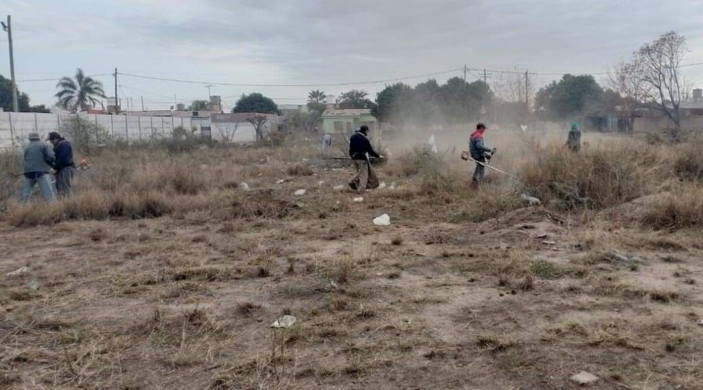 En Frías continúan los operativos de limpieza