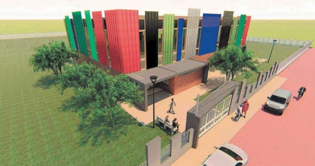 Inició la obra del moderno Polideportivo de Beltrán