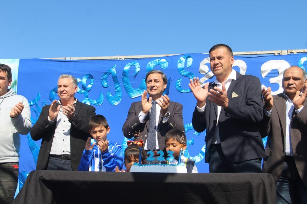 Antajé celebró sus 223 años con un acto y la inauguración de obras