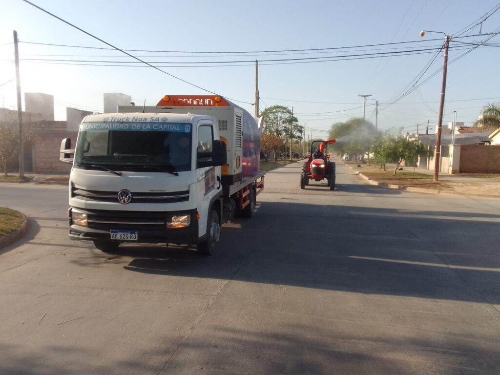 Inicia una nueva semana de fumigaciones en los barrios de la Capital