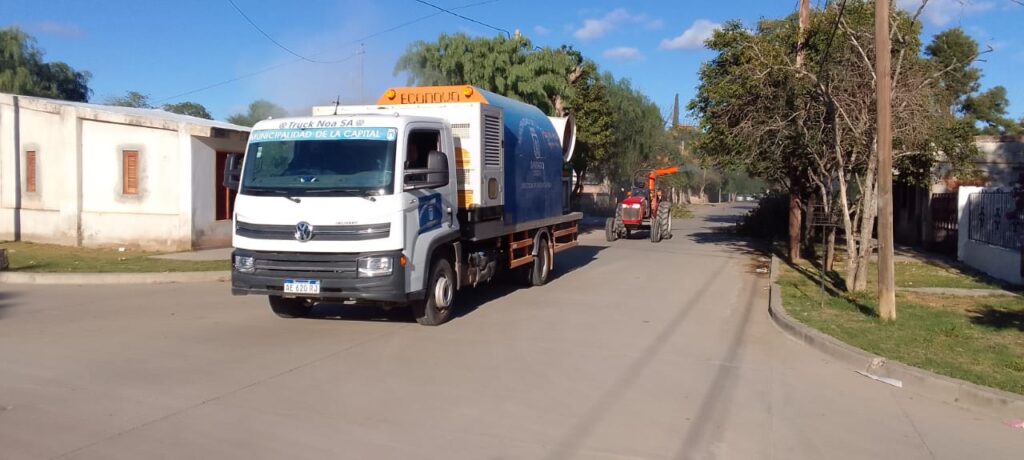 Continúan las fumigaciones en la Capital