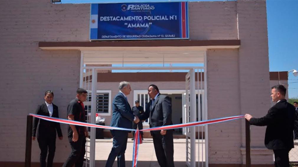 Habilitan un nuevo destacamento Policial en Amamá