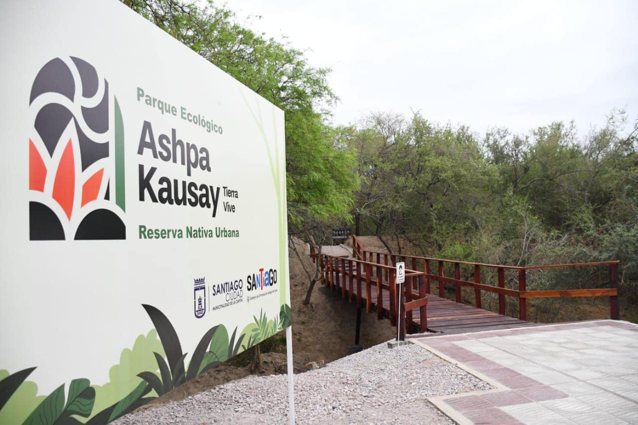 El Parque Ecológico “Ashpa Kausay”, un espacio para apreciar la flora y fauna santiagueña