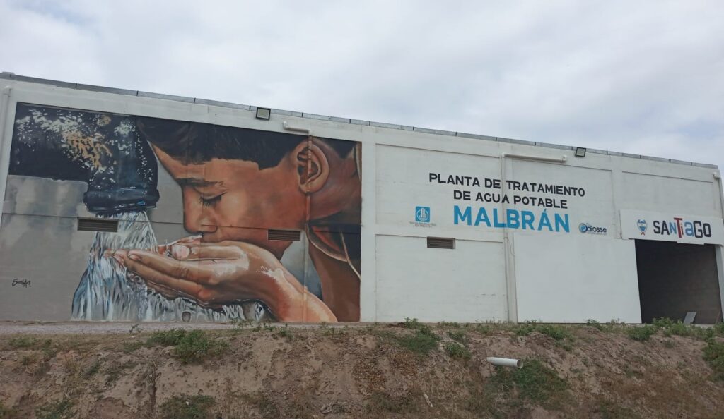 Una planta de agua potable en Malbrán mejorará el servicio para unos 2.500 santiagueños