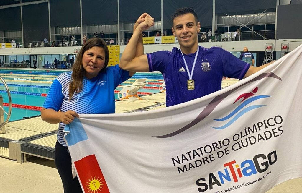 El santiagueño Matías Sosa González se clasificó entre los mejores nadadores de Sudamérica