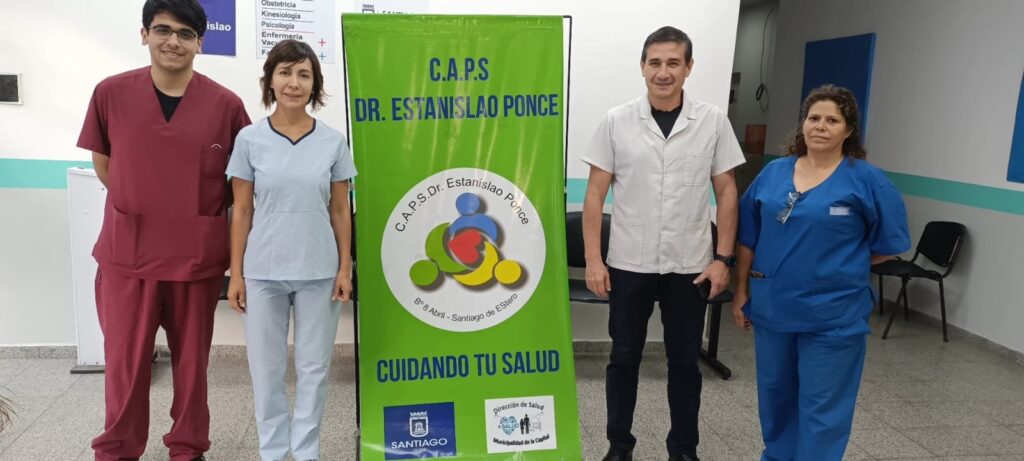 Estudiantes de la UNSE comenzaron sus prácticas en un centro de salud municipal