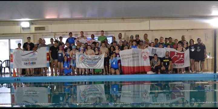 Destacada participación de nadadores santiagueños en un torneo para personas con discapacidad
