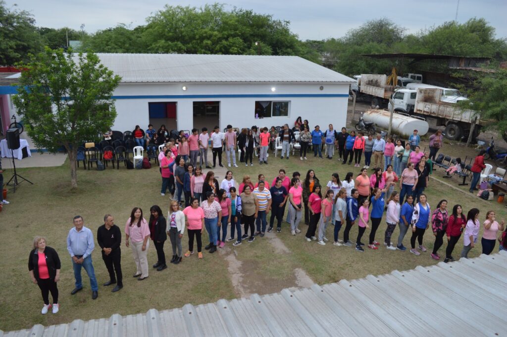 En Loreto realizaron una jornada en el marco del mes de Lucha Contra el Cáncer de Mama
