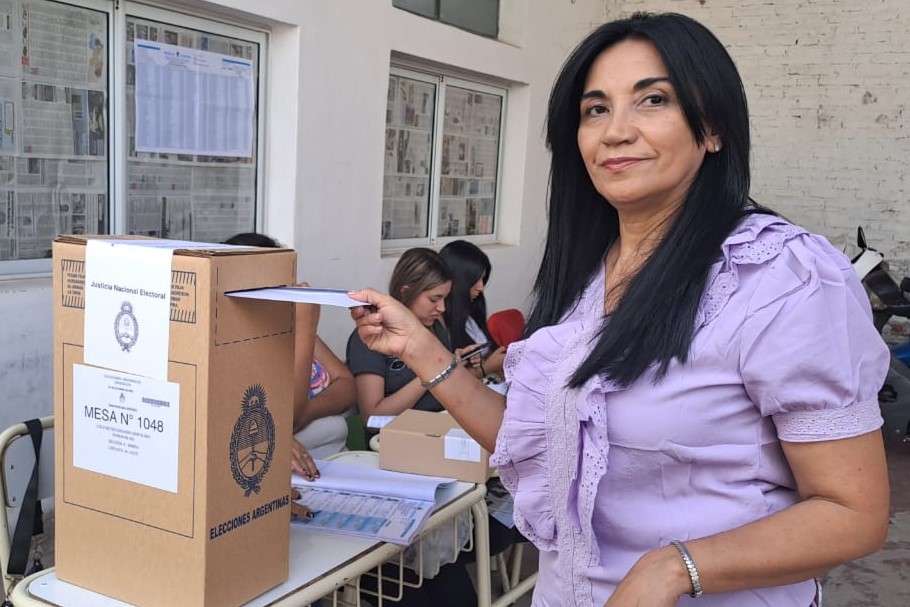 Bety Luján aseguró que “este domingo los argentinos eligen otro futuro”