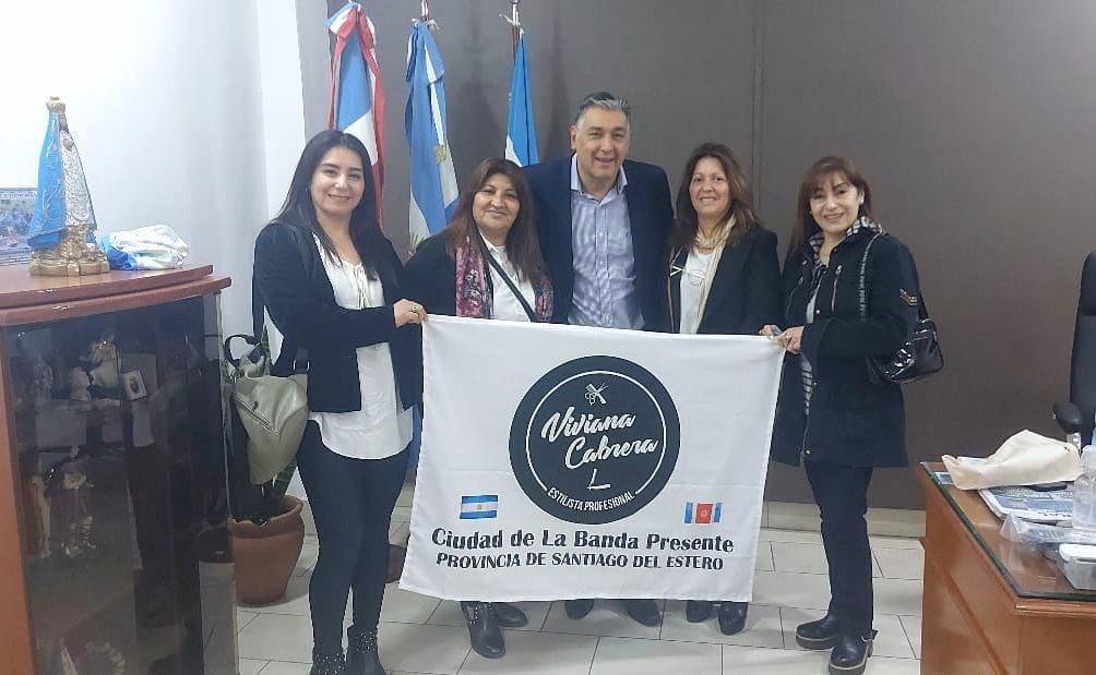 Estilistas profesionales representaron a La Banda en la Expo Rioja 2023