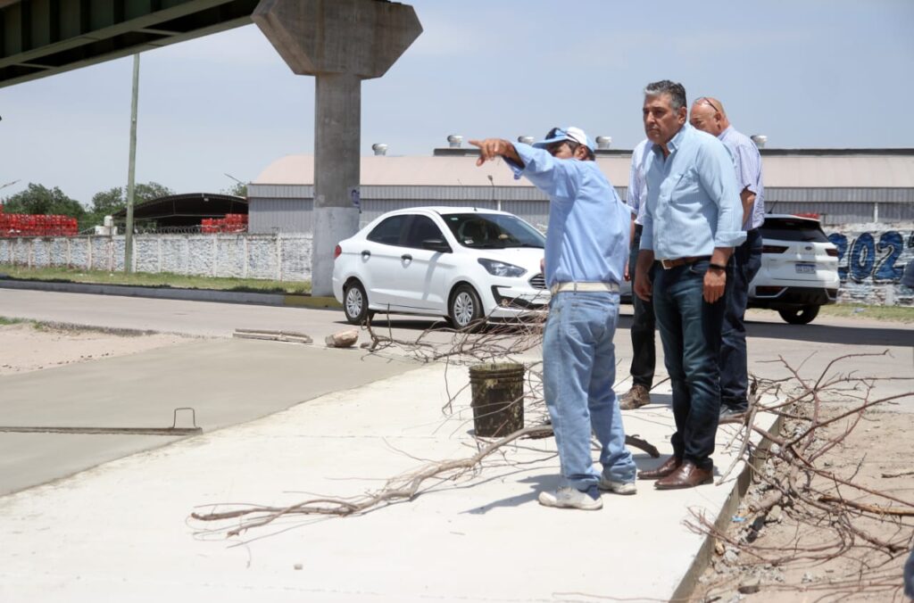 Avanza el mejoramiento de calles del barrio San Martín