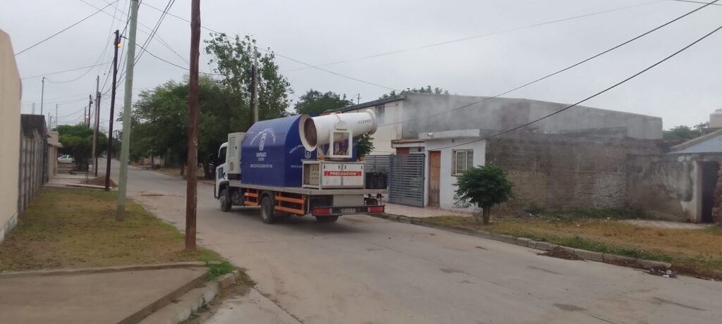 Continúa el programa de fumigaciones preventivas en Capital