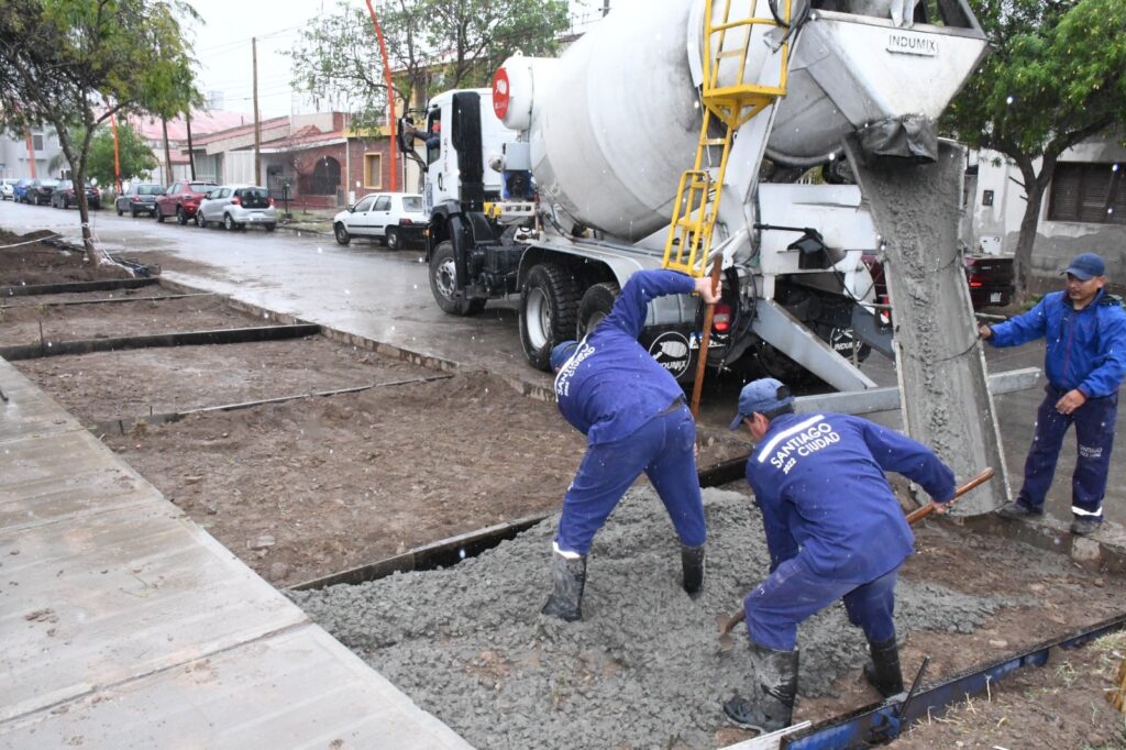 Realizan mejoras en calle Matienzo de la Capital