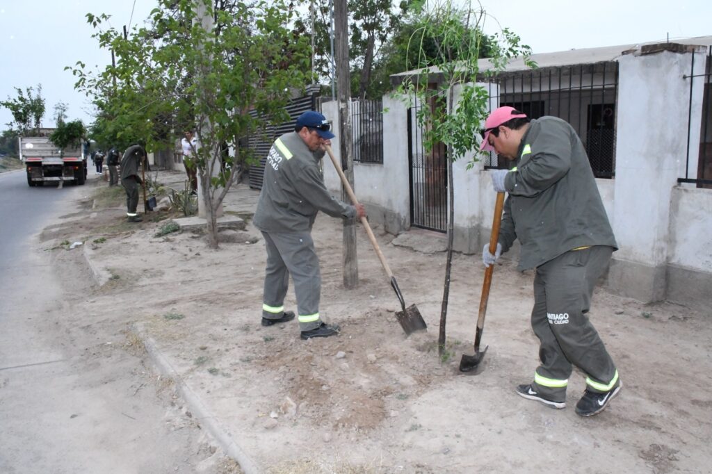 Plantaran más de 3600 árboles en el barrio Industria