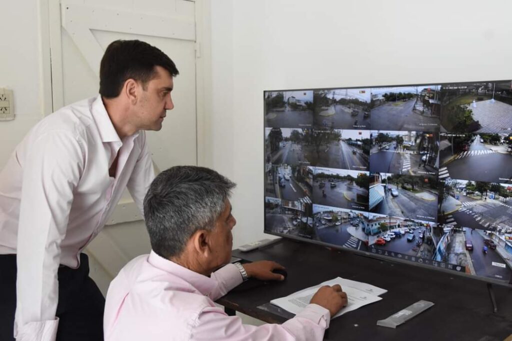 Instalan un centro de monitoreo en Las Termas para controlar puntos estratégicos de la ciudad Instalan un centro de monitoreo en Las Termas para controlar puntos estratégicos de la ciudad