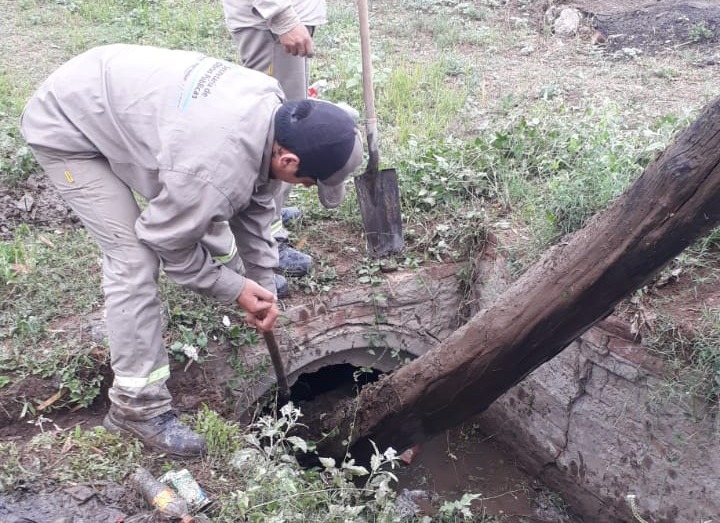 El municipio bandeño intensifica los trabajos de limpieza de desagües pluviales