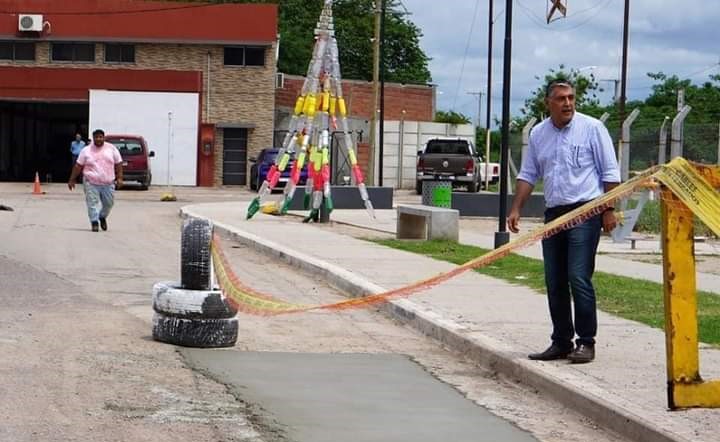 El plan de obras de mejoras de calles se intensifica en barrios bandeños El plan de obras de mejoras de calles se intensifica en barrios bandeños