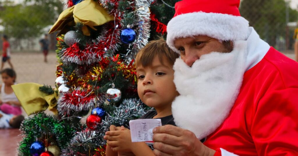 Este miércoles Papá Noel visitará Fernández