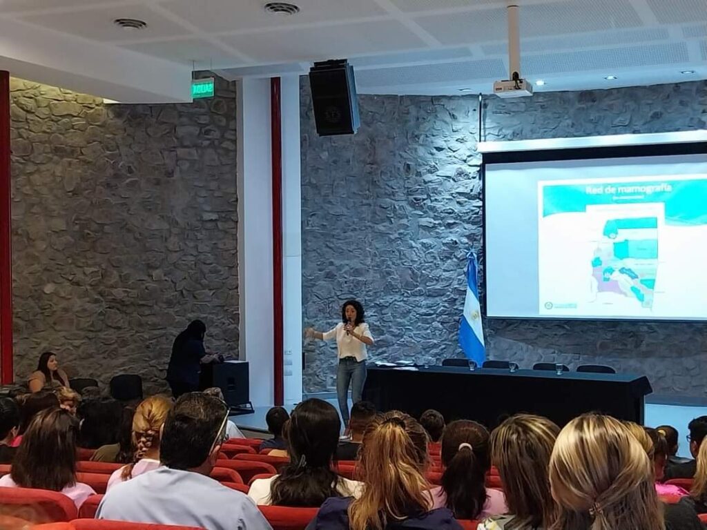 Personal de Salud participó de una capacitación de implementación de “Parches mamarios”