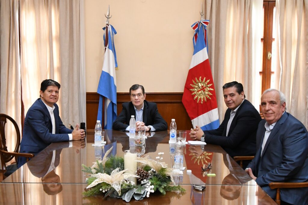Zamora recibió al presidente de la Confederación Argentina de la Mediana Empresa