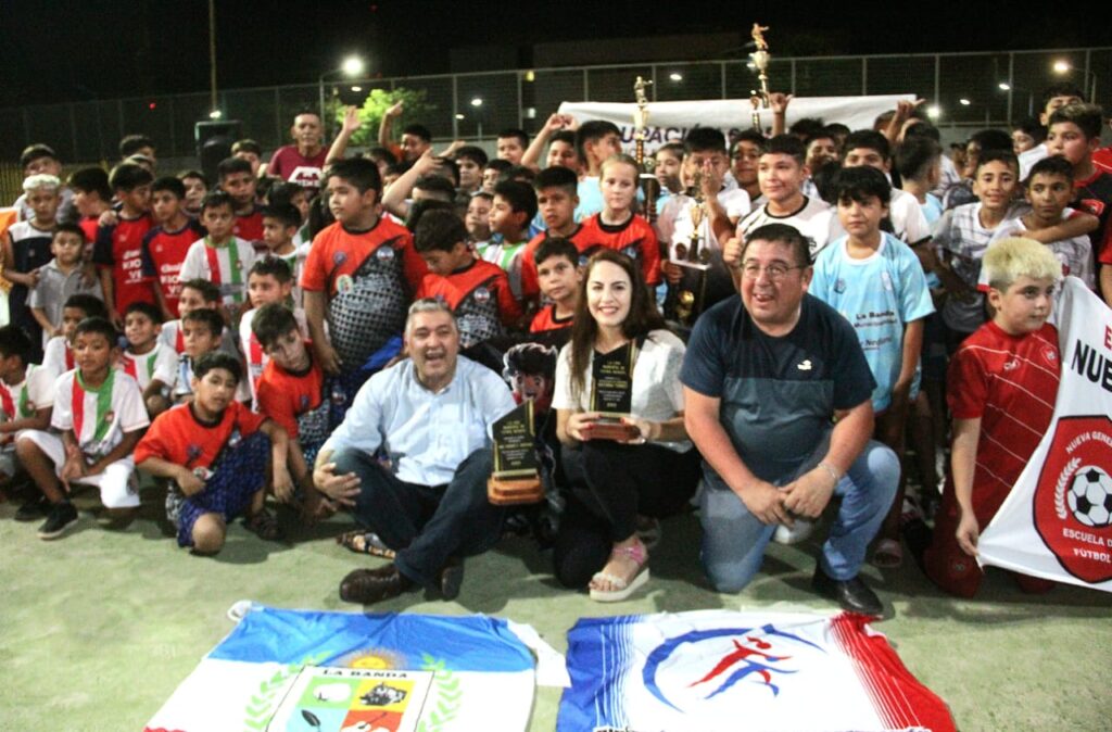 El municipio organizó con éxito la Fiesta del Fútbol Infantil 2023