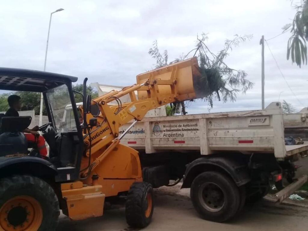 En Las Termas avanzan con la erradicación de minibasurales