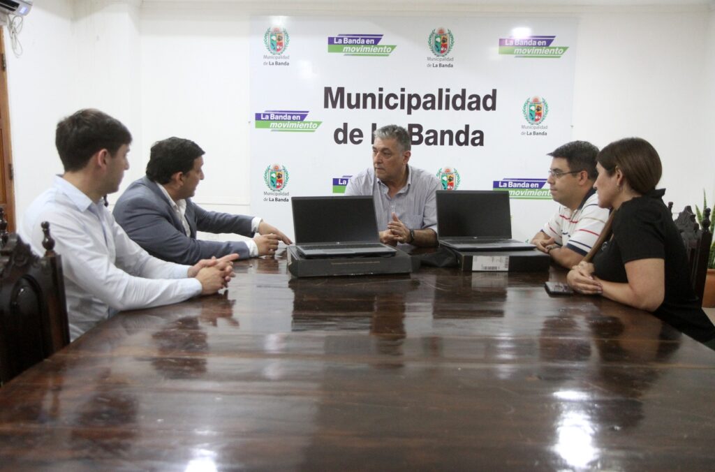 El intendente Nediani presentó al nuevo director de Catastro Municipal