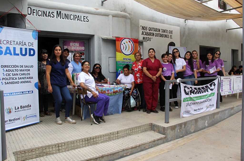 Exitosa jornada de prevención y vacunación en La Banda