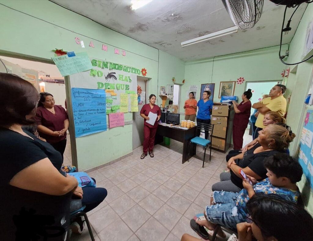 Taller sobre prevención de ITS en el B° Ampliación Primero de Mayo de La Banda