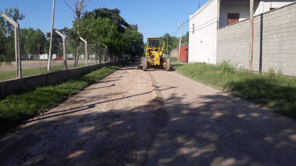 La comuna bandeña intensifica el reacondicionando calles en la ciudad