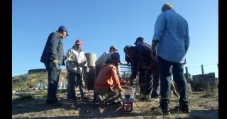 Trabajan para poner en función módulos de agua en parajes cercanos a Añatuya