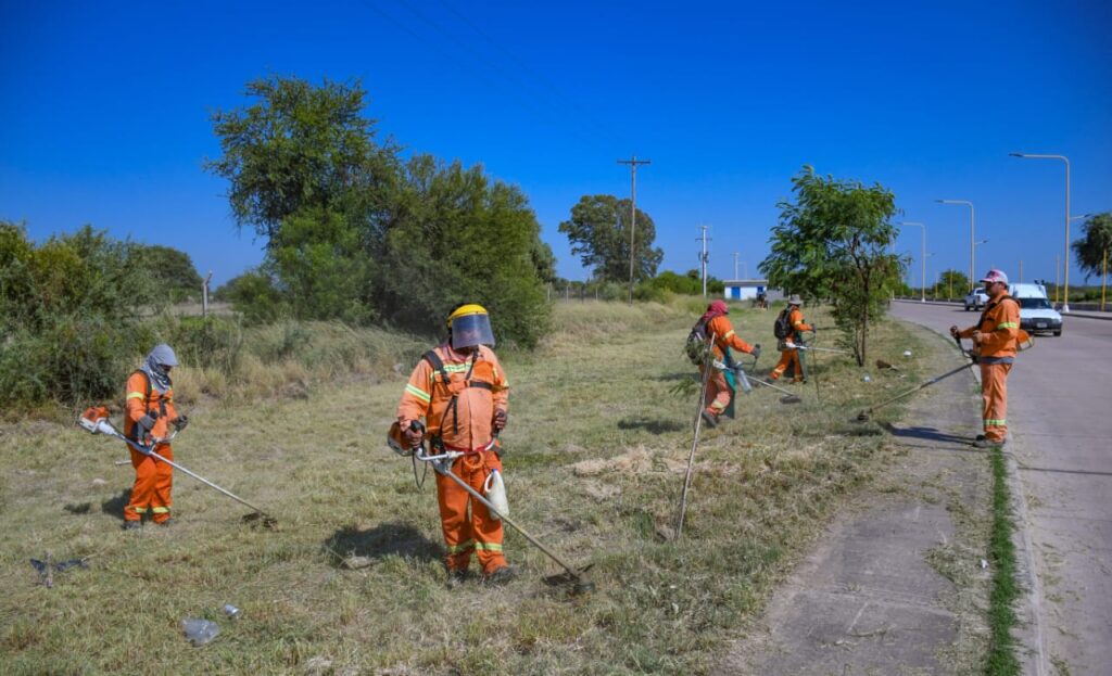 Realizan mantenimiento de paseos de ciudad Capital