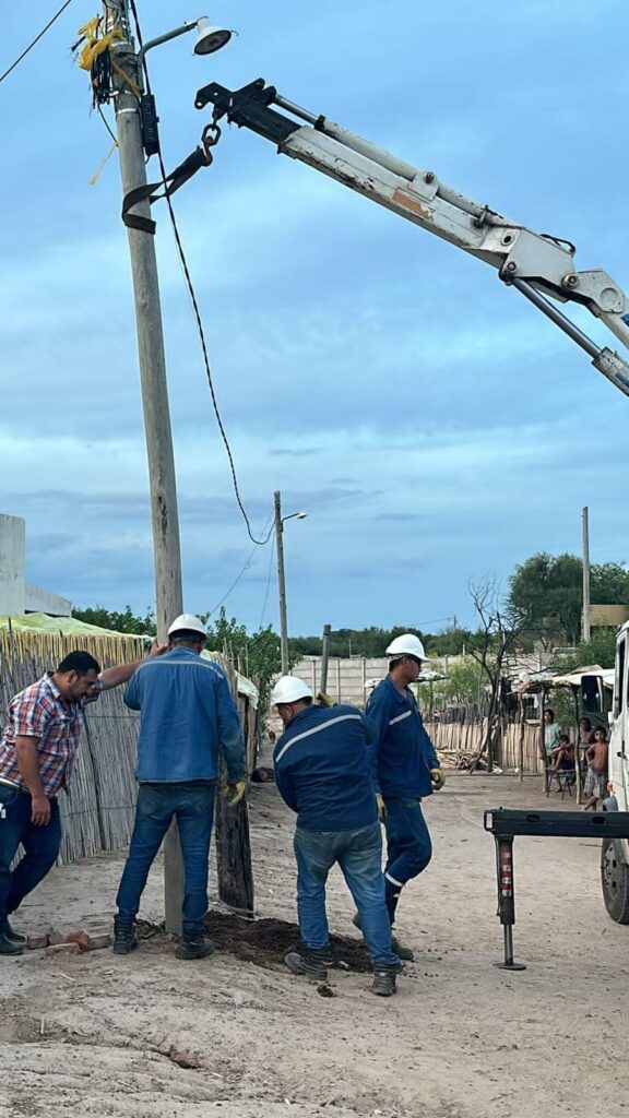 Beltrán: Trabajan en la modernizacion del sistema lumínico de la ciudad