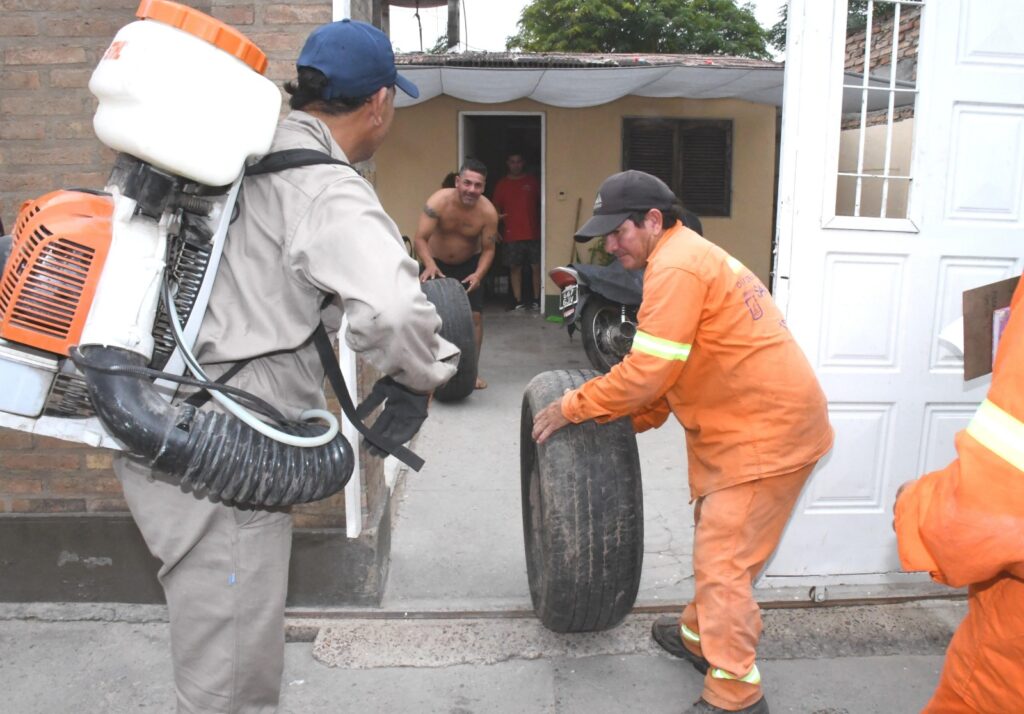 Continúan los operativos integrales en el marco de la lucha contra el dengue
