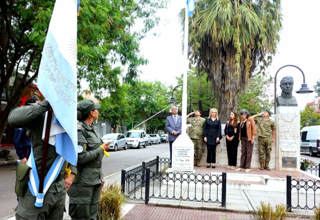 La Banda rindió homenaje a San Martín en el 246 aniversario de su natalicio