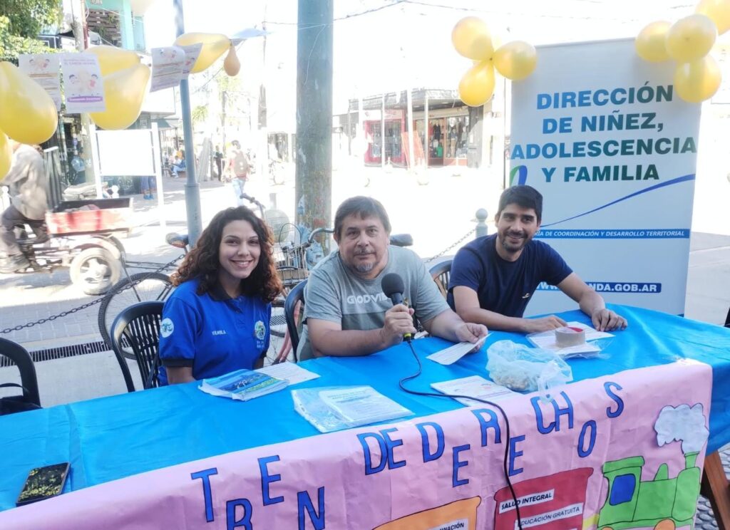 El municipio bandeño realizó una actividad de concientización sobre cáncer infantil