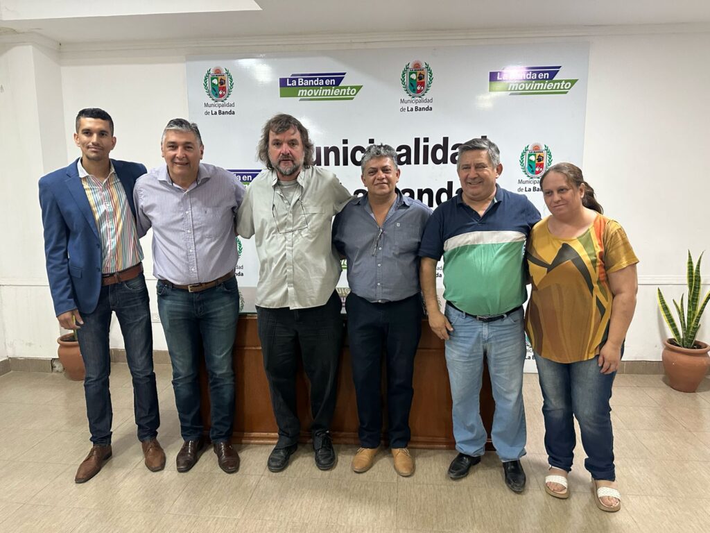 Reunió con el nuevo párroco de la Iglesia de Lourdes, el Padre “Pepe” Di Paola