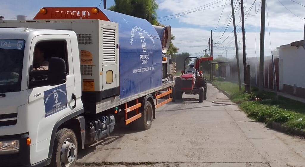 Continúa el programa de fumigaciones en Capital